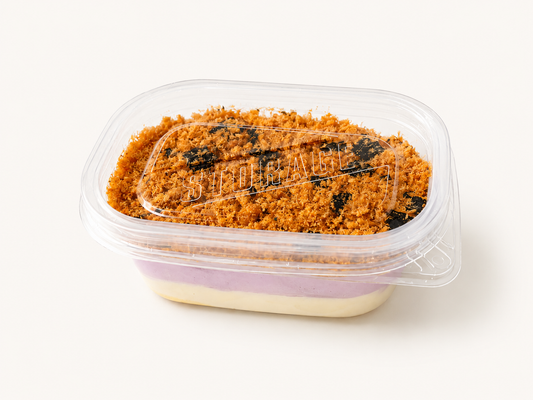 咸蛋黄芋泥麻薯肉松盒子